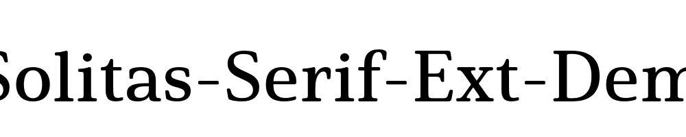 Solitas-Serif-Ext-Demi