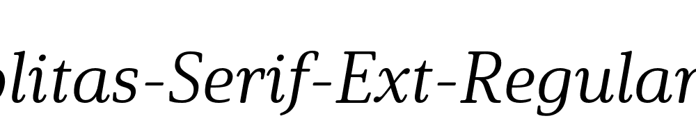 Solitas-Serif-Ext-Regular-It