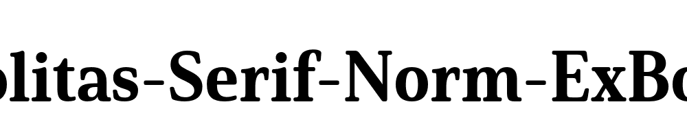 Solitas-Serif-Norm-ExBold