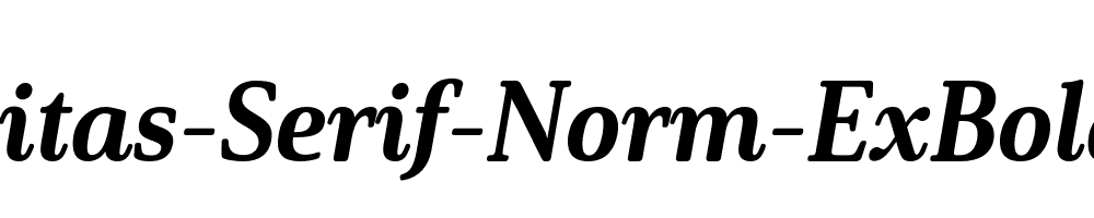 Solitas-Serif-Norm-ExBold-It
