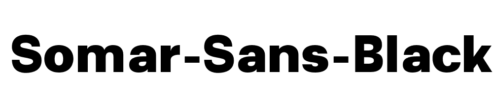 Somar-Sans-Black