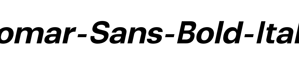 Somar-Sans-Bold-Italic