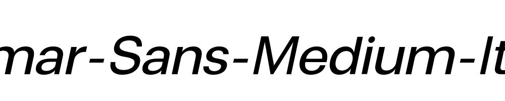 Somar-Sans-Medium-Italic