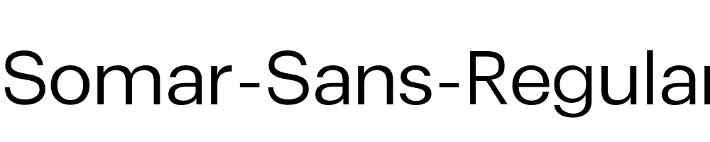 Somar-Sans-Regular