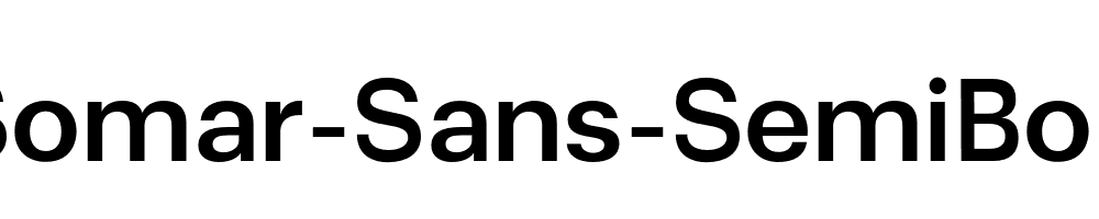 Somar-Sans-SemiBold