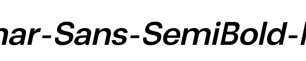 Somar-Sans-SemiBold-Italic