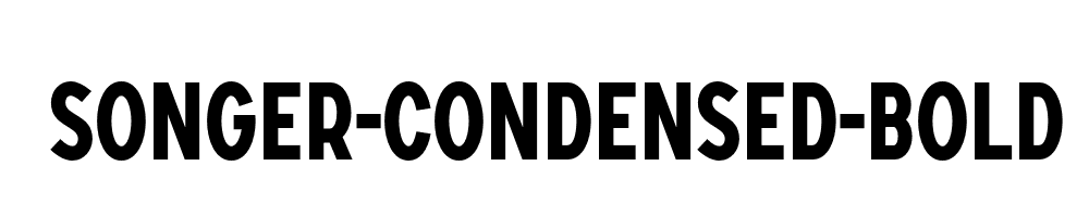 SONGER-Condensed-Bold