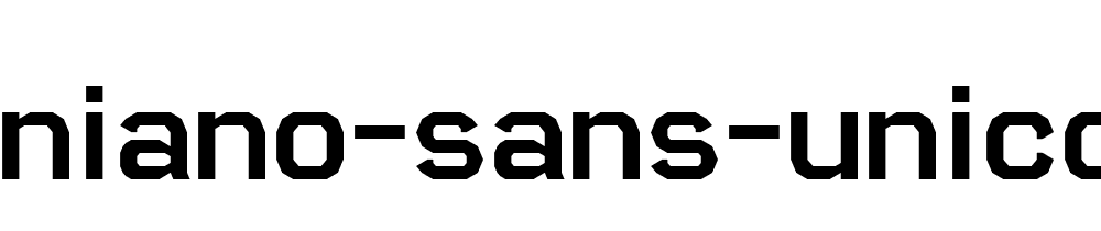 Soniano Sans Unicode