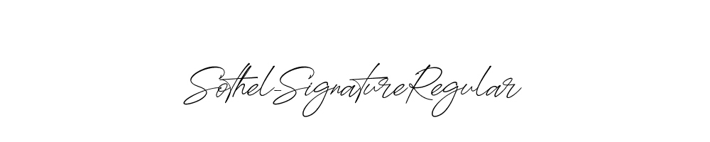 Sothel-SignatureRegular