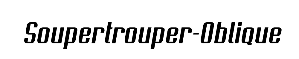 Soupertrouper-Oblique