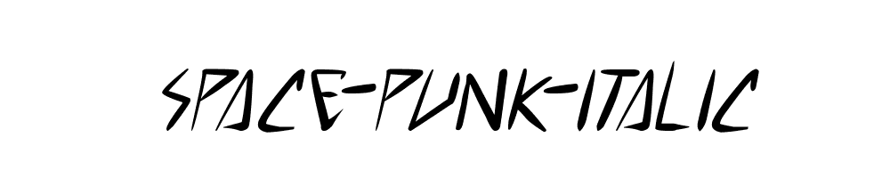 space-punk-Italic