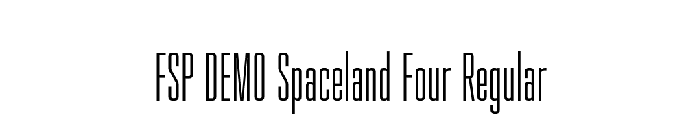 FSP DEMO Spaceland Four Regular