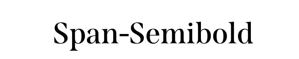 Span-Semibold