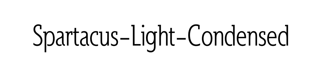 Spartacus-Light-Condensed