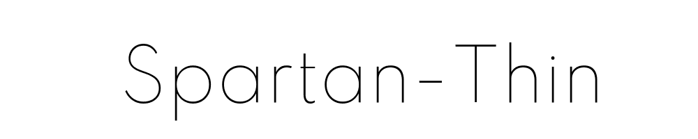 Spartan-Thin