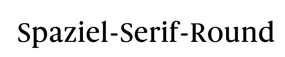 Spaziel-Serif-Round