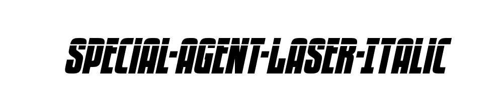 Special-Agent-Laser-Italic