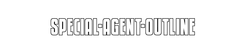 Special-Agent-Outline