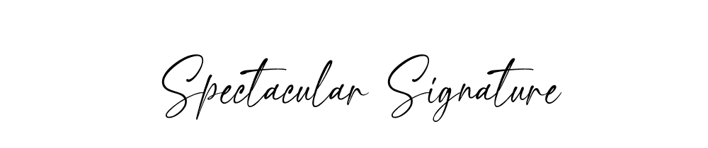 Spectacular Signature