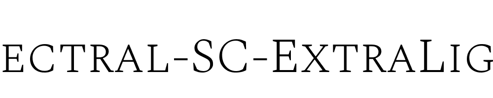 Spectral-SC-ExtraLight