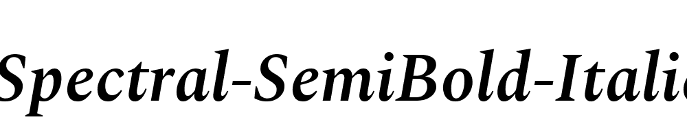 Spectral-SemiBold-Italic