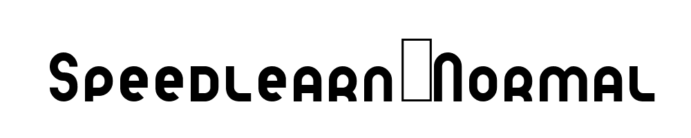 Speedlearn-Normal