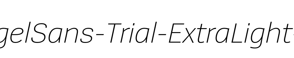 SpiegelSans-Trial-ExtraLight-Italic