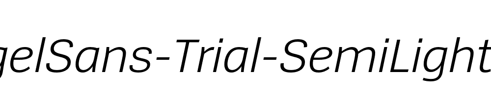 SpiegelSans-Trial-SemiLight-Italic