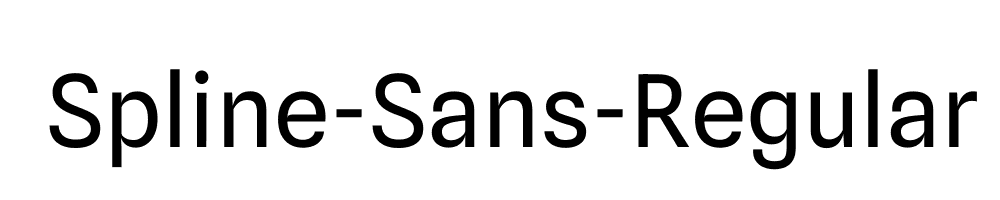 Spline-Sans-Regular