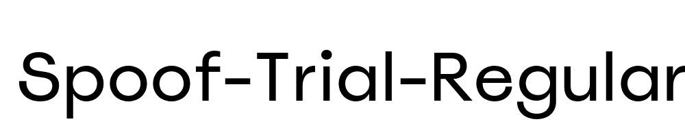 Spoof-Trial-Regular