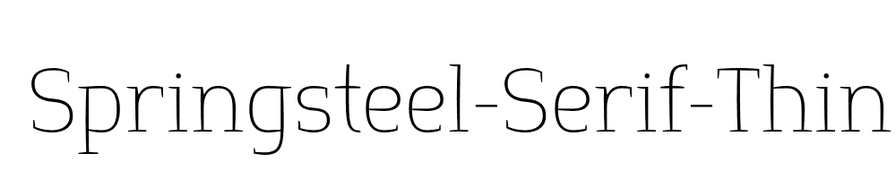 Springsteel-Serif-Thin