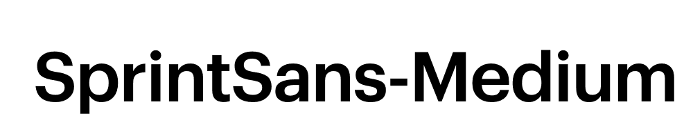 SprintSans-Medium