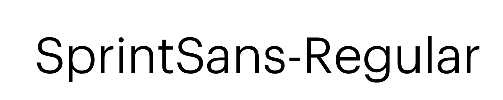 SprintSans-Regular