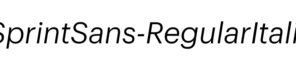 SprintSans-RegularItalic