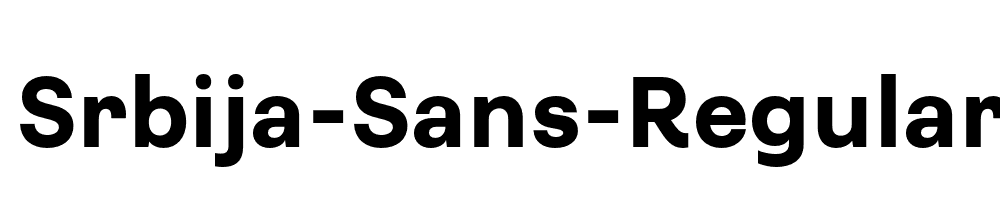 Srbija-Sans-Regular