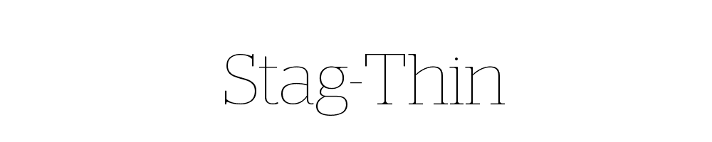 Stag-Thin