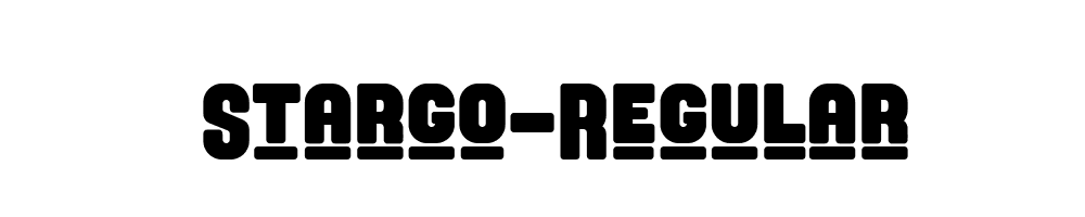 Stargo-Regular