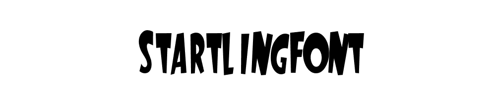 StartlingFont