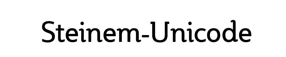 Steinem-Unicode