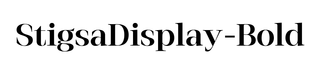 StigsaDisplay-Bold