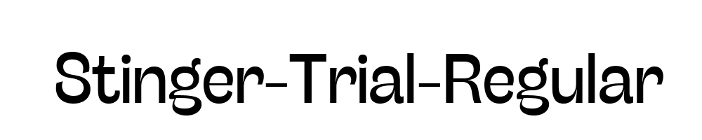 Stinger-Trial-Regular