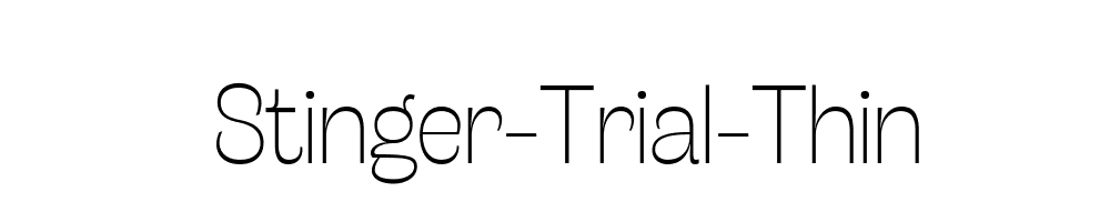 Stinger-Trial-Thin