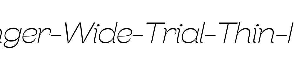 Stinger-Wide-Trial-Thin-Italic