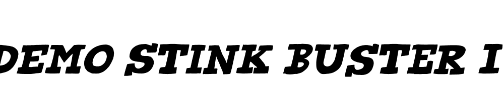 FSP DEMO Stink Buster Italic