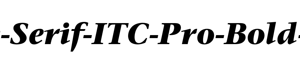 Stone-Serif-ITC-Pro-Bold-Italic