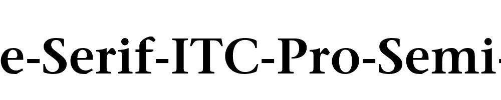 Stone-Serif-ITC-Pro-Semi-Bold