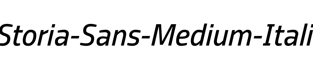 Storia-Sans-Medium-Italic