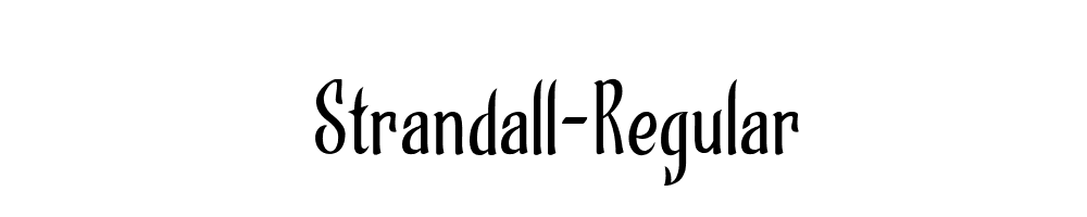 Strandall-Regular