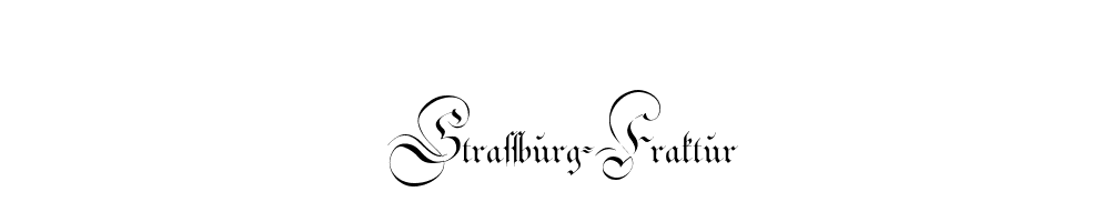 Strassburg-Fraktur