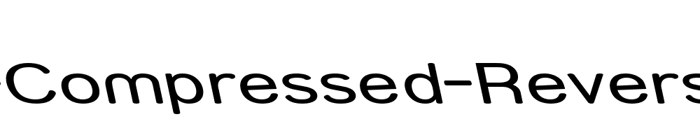 Street-Compressed-Reverse-Italic